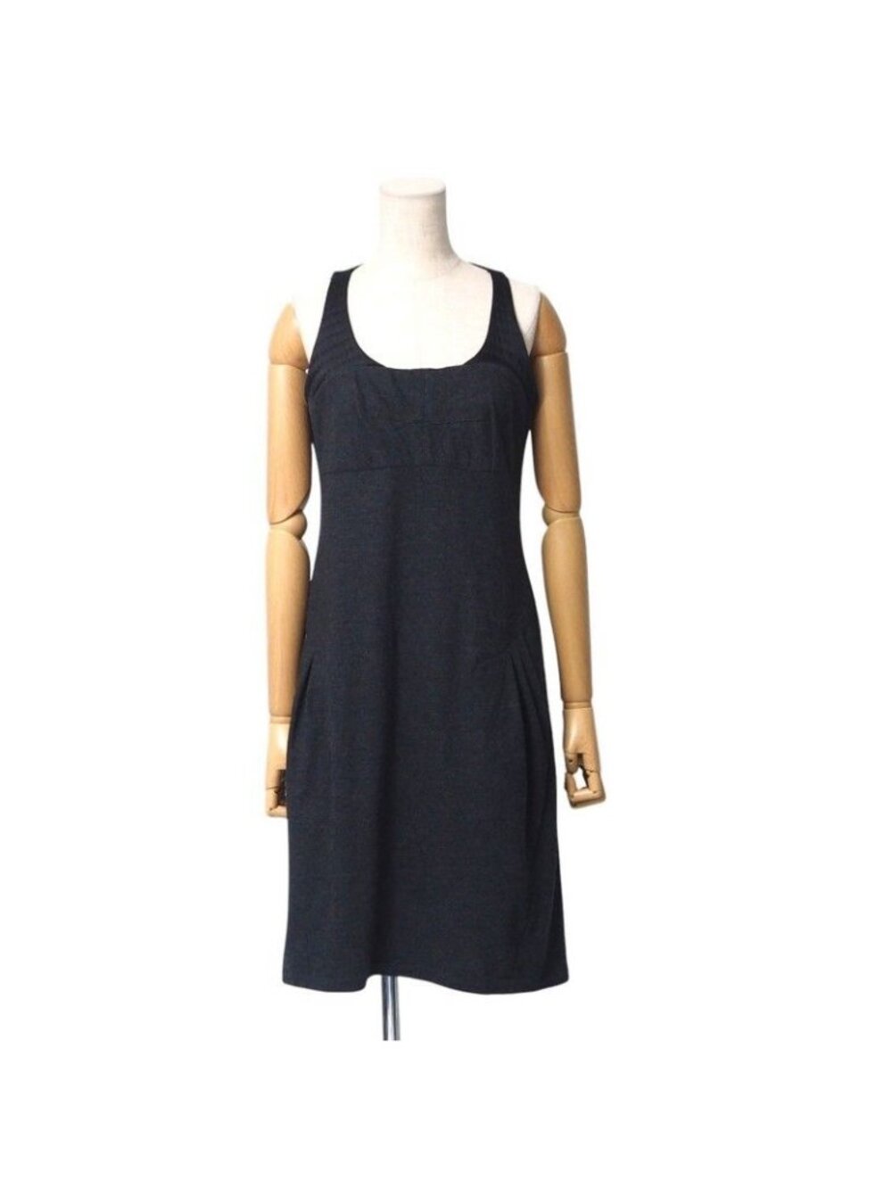 Brunello Cucinelli Dress XL Sleeveless Cashmere Blend Wool